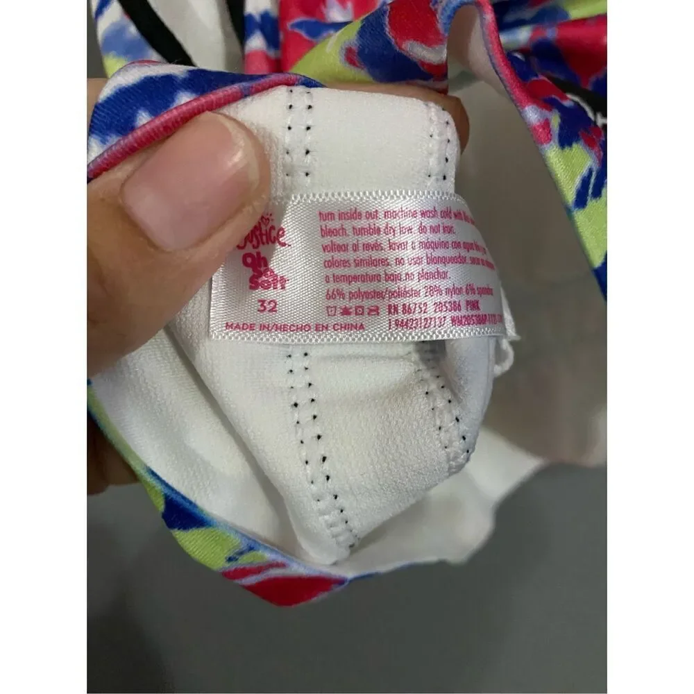 Justice Sports Bra Size 32